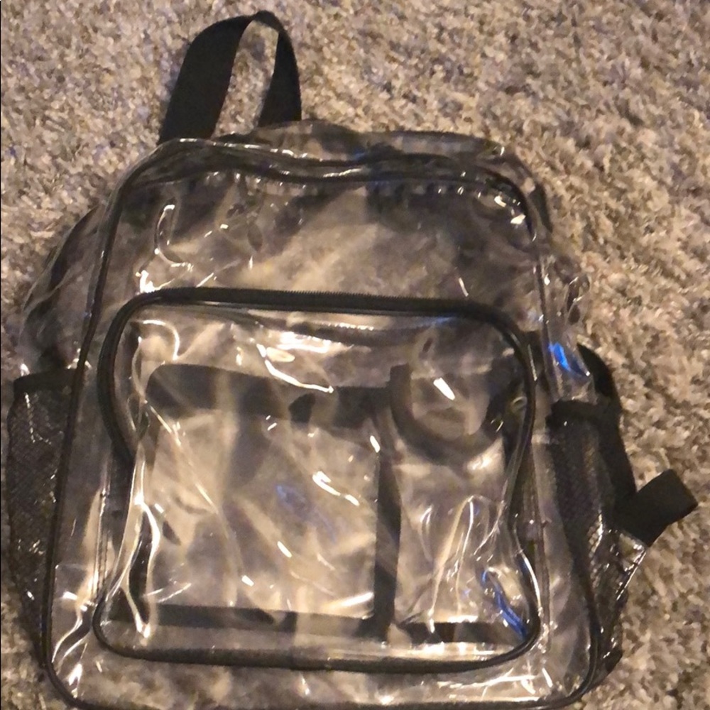 See through backpack